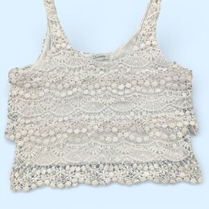 Chic White Lace Top